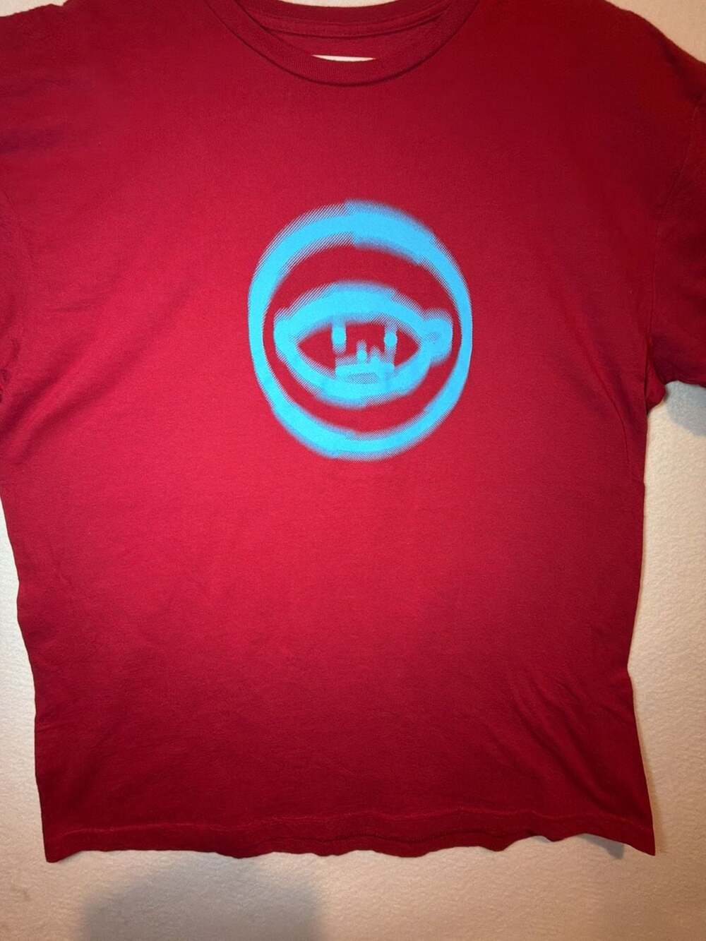 U2 UV Live at Sphere Las Vegas Achtung Baby Glow Baby Red Tee